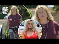 Baywatch star Erika Eleniak looks unrecognizable in rare outing