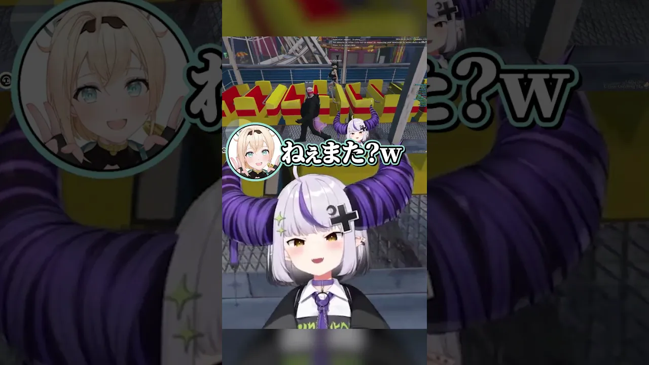 いろはとラプ様は喧嘩しながらもイチャイチャ惚気け続けるダルすぎる2人になってしまう……【 #holoGTA /ラプラス・ダークネス/風真いろは/いろはス】#shorts