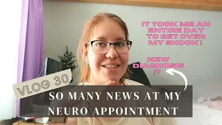 vlog 30 | shocking news at my neurologist appointment + some organizing in my room