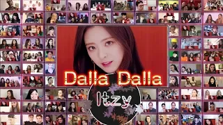 Download Itzy-Dalla Dalla(있지-달라달라 해외 외국인반응) MV reaction mashup MP3