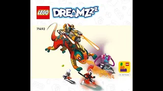 LEGO 71492 Instructions | Dreamzzz | Mateo's Fire Chameleon | Season 3