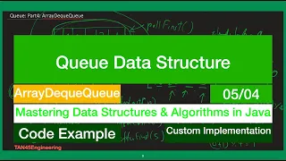 Queue Data Structure Part 4 ArrayDeque Queue Custom Implementation DSA Coding Series