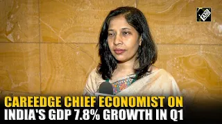 “Can go as high as around 7.3%...": CareEdge’s chief economist on India's GDP 7.8% growth in Q1