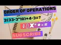 Mastering Math Magic A Step-by-Step Guide to the Order of Operations