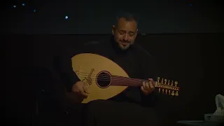 ارتجال على مقام العجم   اغدا  القاك   ليالي الخيمة ١٤ دندنها