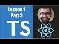 Learn Typescript For React - 01 03 Basic Types