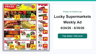 Lucky Supermarkets Weekly Ad 26 - 26 Top 10 Deals
