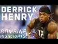 Derrick Henry s BEAST MODE Workout 2016 NFL Combine Highlights