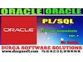 Oracle Tutorial onlinetraining Execute Immediate part-3 by Basha