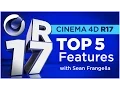 Cinema 4D R17 - Top 5 NEW Features C4D Tutorial