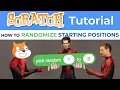 How To Randomize Sprite Starting Positions