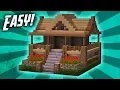 Minecraft How To Build A Survival Starter House Tutorial