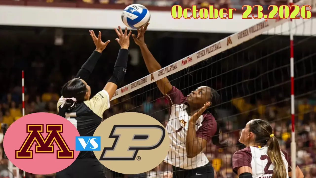 Minnesota vs Purdue | Full Match | October 23,2026 | Volleyball ToDay