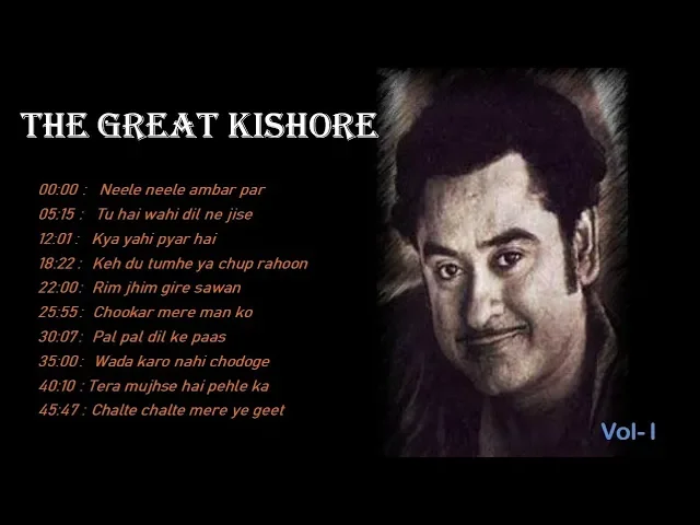 Download MP3 Kishore Kumar Hit Songs || Vol-I