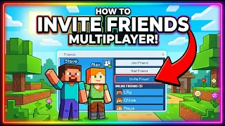 How To Invite Friends For Multiplayer in Minecraft Bedrock