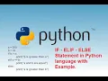 Python Tutorial For Beginners How to Use If Else Statements in Python Programming
