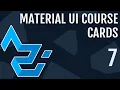 Material UI Course Cards