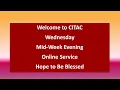Download Lagu CITAC 10/21/20 Wednesday Evening. Online  Service