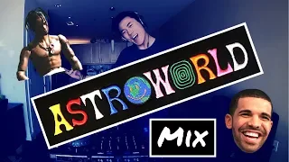 astroworld dj mix drake travis scott post malone migos kanye west hip hop trap 2018 