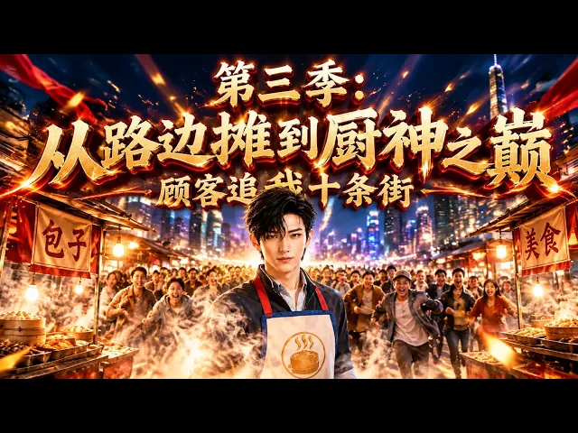第三季从路边摊到厨神之巅,顾客追我十条街