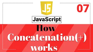Javascript String Concatenation - How to Concatenate Strings in JavaScript Javascript Tutorials