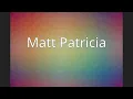 Matt Patricia