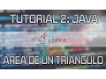 Java Como calcular el area de un triangulo