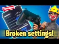NEW BEST ZERO BUILD Controller SETTINGS Sensitivity For Fortnite Chapter 7 Season 3