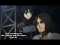 Eren and Mikasa vs War Hammer and Jaw Titans Part 2 Blu-ray version no subs 4k