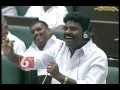 Lagu MLA Rasamayi Balakrishna song on KCR Deeksha in Telangana Assembly