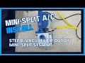 Vacuum Air Out of Mini-Split System