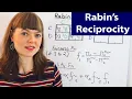 Rabin s Reciprocity Model of Utility for Game Theory