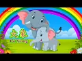 Lagu 大象歌 | Da Xiang Ge | Elephant Song | Lagu Gajah