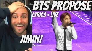 Download THIS LIVE 😳👀 BTS - OUTRO: PROPOSE - LYRICS + LIVE PERFORMANCE REACTION MP3
