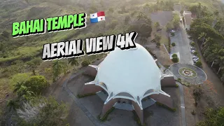 The Breathtaking Bahai Temple In Panama A Spiritual Oasis Of Architectural Beauty Drone Footage 4k 