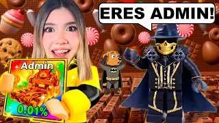 DE 0 a 100Qi pero con REGALOS DE ADMIN en ESCAPA del TECLADO...Roblox