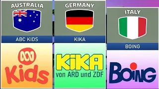 special channels of cartoons from different countries