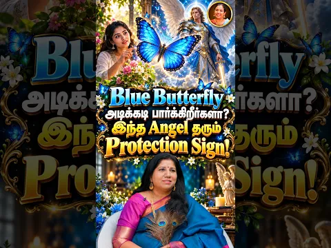 🦋 Blue Butterfly அடிக்கடி பார்க்கிறீர்களா? 😇 இந்த Angel தரும் Protection Sign!💙✨ | Sumathi Arumugham