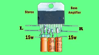 Download 30w Stereo Audio Amplifier Circuit | Super Bass | Without PCB MP3