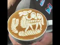 Lagu Camels🐫 Latte Art #latte #art #animals #barista #artist #coffee