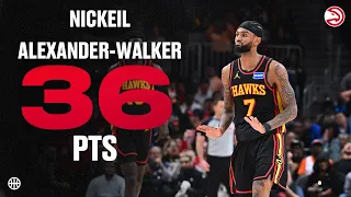 Nickeil Alexander-Walker scores 36 Points with 7 threes for Hawks vs Knicks