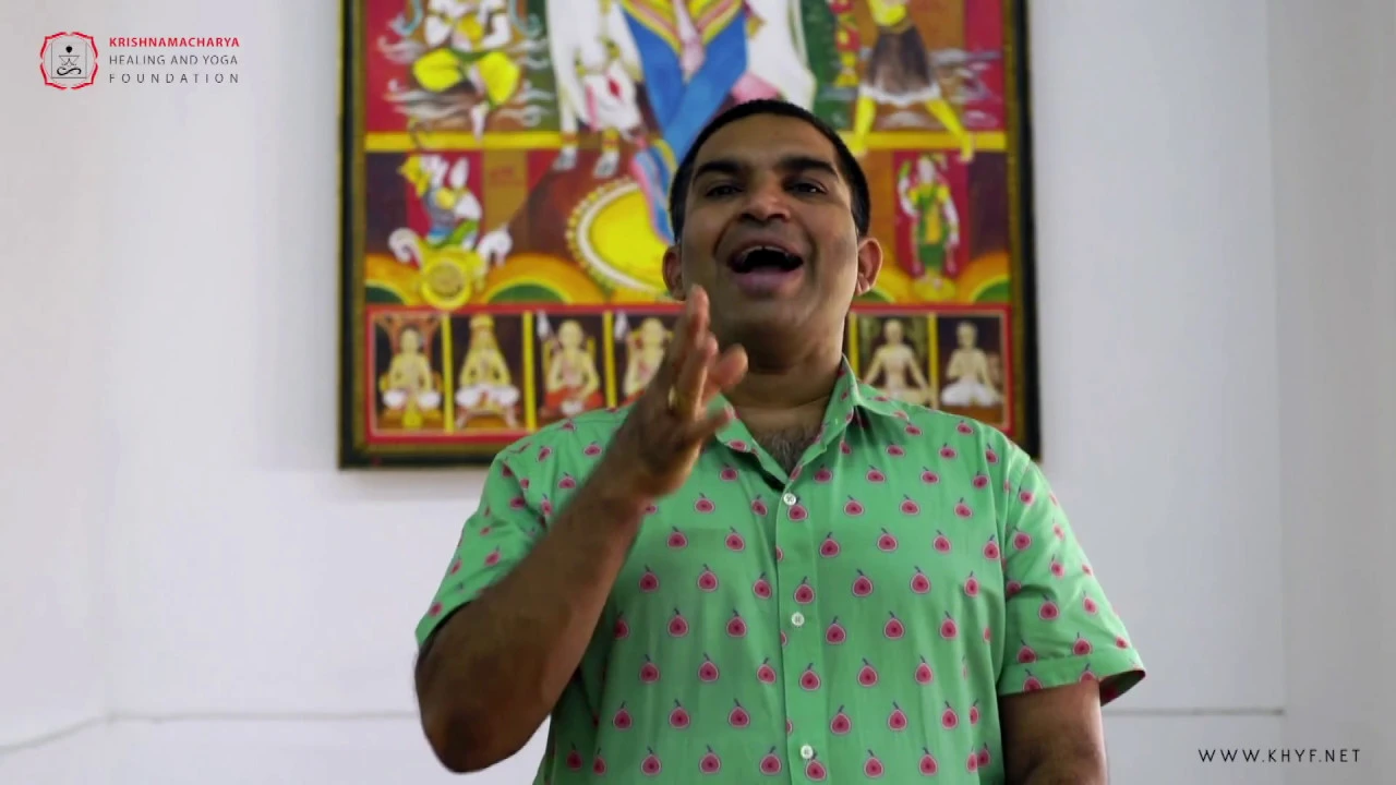 Patanjali's Yogasutra | Dr. Kausthub Desikachar | II.20 | 23 June 2018