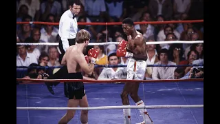 Tommy Hearns Vs Randy Shields Highlights Hearns Dominant