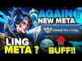 Ling Meta Again? New Attack Speed Buff Explained | MLBB LING