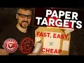 Paper Targets for Shooting Episode