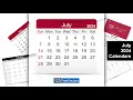 July 2024 Calendar 123FreeVectors