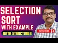 DS - 26-Selection Sort Algorithm Step-by-Step Explanation with Example DSA using C