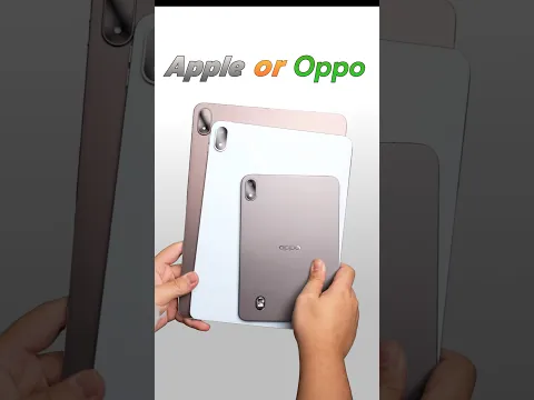 Why Apple iPad? || Oppo New Tabs