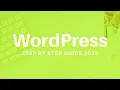 How To Make a WordPress Website - For Beginners 2020 Complete Series
