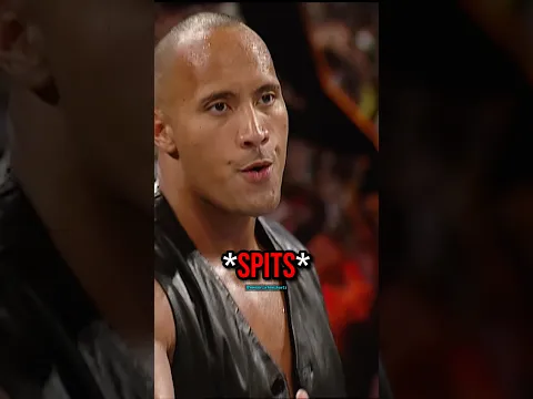 The Rock SPITS in Hulk Hogan’s face #therock #hulkhogan #stonecold #tripleh #undertaker #wwe #ufc